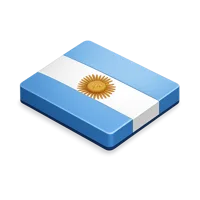 Argentina Flag 3D icon