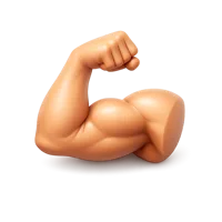 Arm Muscle 3D icon