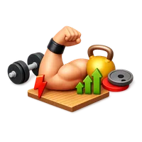Arm Strength 3D icon