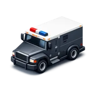 Armored Truck 3D icon