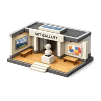 Art Gallery 3D icon