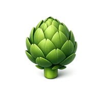Artichoke 3D icon
