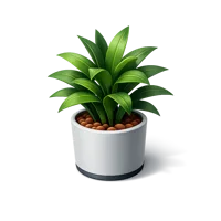 Artificial Plant 3D icon