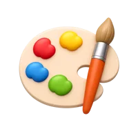 Artist 3D icon