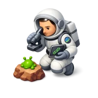 Astrobiologist 3D icon