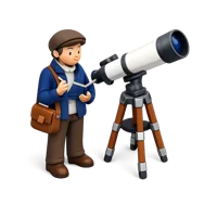 Astronomer 3D icon