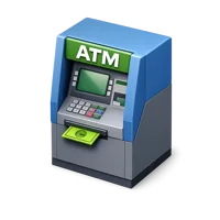 ATM 3D icon