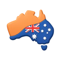 Australia 3D icon