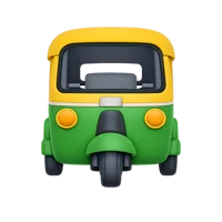 Auto Rickshaw 3D icon