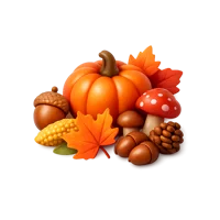 Autumn 3D icon