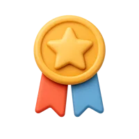 Award Badge 3D icon