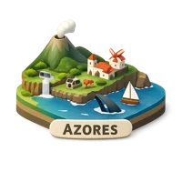 Azores 3D icon