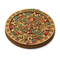 Aztec Calendar 3D icon