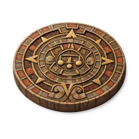 Aztec Sun Stone 3D icon