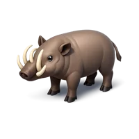 Babirusa 3D icon