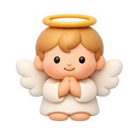 Baby Angel 3D icon