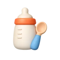 Baby Feeding 3D icon
