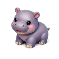 Baby Hippo 3D icon