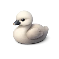 Baby Swan 3D icon