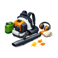 Backpack Leaf Blower 3D icon
