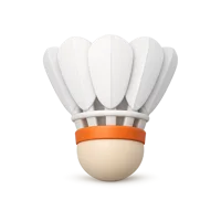 Badminton 3D icon