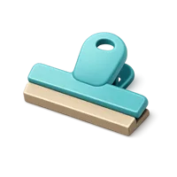 Bag Clip 3D icon