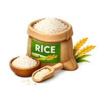 Bag of Rice 3D icon