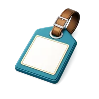 Bag Tag 3D icon