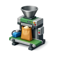 Bagging Machine 3D icon