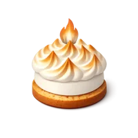 Baked Alaska 3D icon