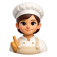 Baker Avatar 3D icon