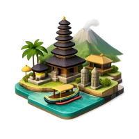 Bali 3D icon
