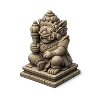 Balinese Statue 3D icon