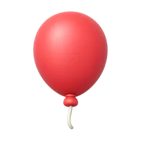 Balloon 3D icon