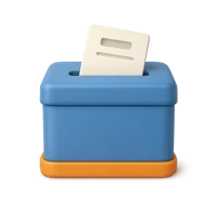 Ballot Box 3D icon