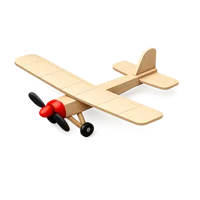 Balsa Wood Plane 3D icon