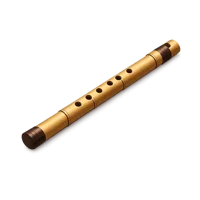 Bamboo Flute 3D icon