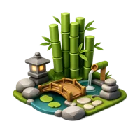 Bamboo Garden 3D icon