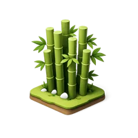 Bamboo Grove 3D icon