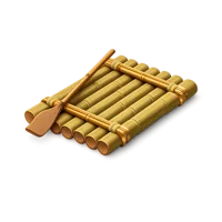 Bamboo Raft 3D icon