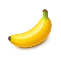 Yellow Banana 3D icon