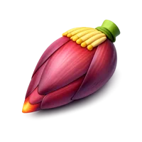 Banana Blossom 3D icon