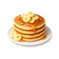 Banana Pancakes 3D icon