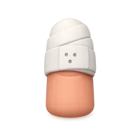 Bandaged Finger 3D icon