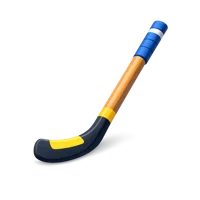 Bandy Stick 3D icon