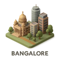 bangalore city 3D icon