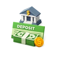 Bank Deposit 3D icon