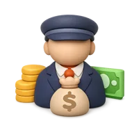Banker 3D icon