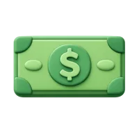 Banknote 3D icon