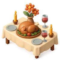 Banquet 3D icon